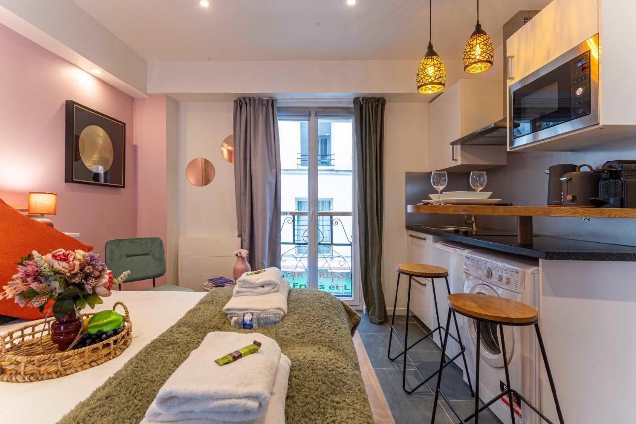 Cosy Studio - 2P - Center Of Parigi Esterno foto